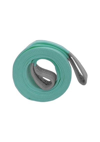 Yük Kaldırma Sapan Polyester Spanzet 2 Ton 2 Metre Turkuaz Sağlam Taşıma İndirme Araç Çekme Halat