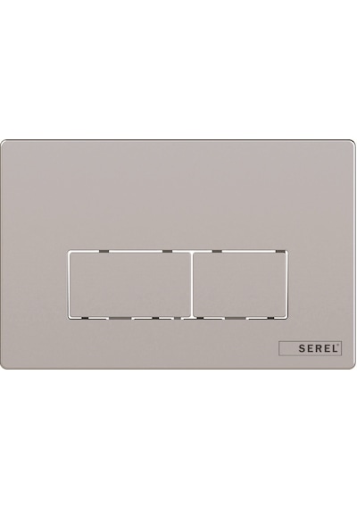 Serel P58 0180 Parmak İzi Bırakmayan Kumanda Paneli Mat Krom