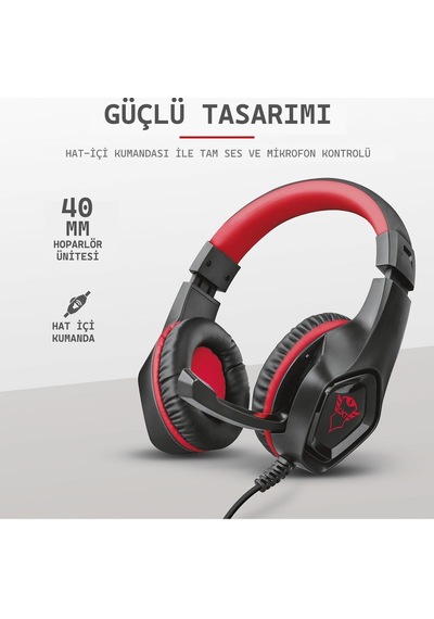 Gxt 404r Rana Switch Kulaküstü Gamer Kulaklık