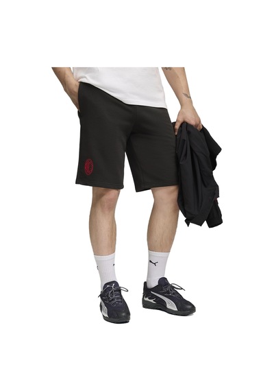 Puma Ac Milan Ftblessentials Erkek Siyah Futbol Şort 78258804