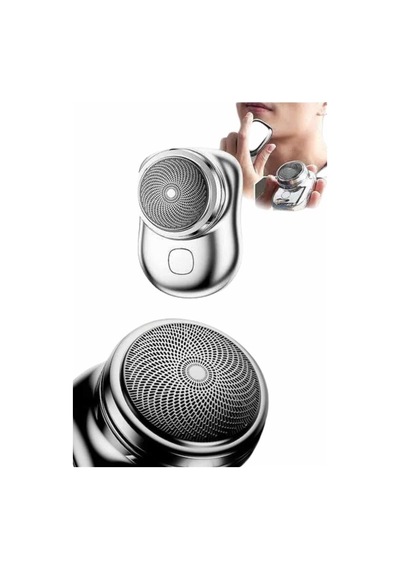 Elektrikli - 238 - Mini Tıraş Makinesi,tnabilir Usb Şarjlı Kablosuz - Edntrend - Tıraş Makinesi