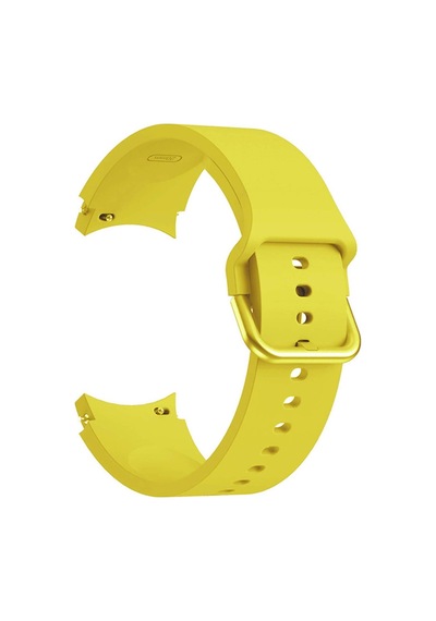 Forzacase Samsung Galaxy Uyumlu Watch 6 40mm İle Silikon Kordon Kayış - Fc163 Sarı Forzacase Samsung Galaxy Uyumlu Watch 6 40mm İle Silikon Kordon Kayış - Fc163 Sarı