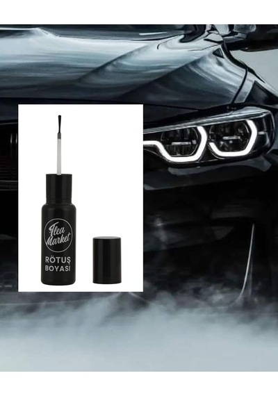 Ayrex Bmw Renk Uyumlu Carbon Black - Kod: 416 Rötüş Boyası 25ml. Siyah
