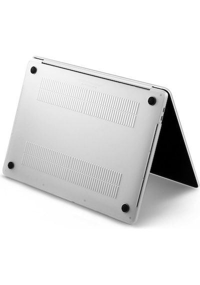 Macbook Air 13.6 İnç A2681 Uyumlu M2 - A3113 M3 A3240 M4 Çip Kılıf Hardcase Beyaz