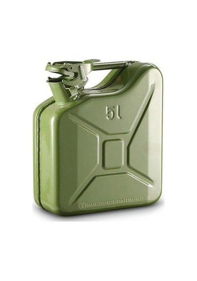 Gelg 5 Lt Metal Benzin Bidonu Polonya Malı