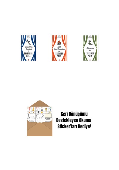 Jennifer In Düğünü Ciltli + Aşk Bir Zamanlar Ciltli + Süleyman Ciltli + Okuma Sticker'ları