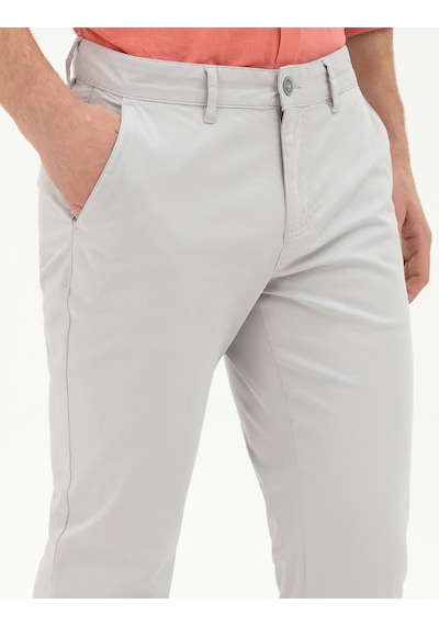 Pierre Cardin Erkek Açık Gri Pantolon Kanvas-chino 50288511-vr001 AÇIK GRİ Açık Gri