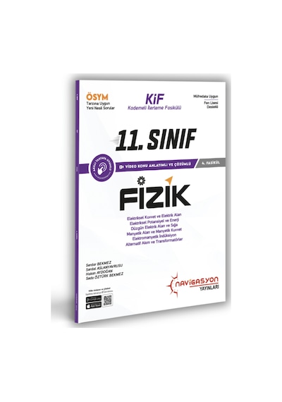 11.sınıf Fizik Müfredatının Tamamı Kif Seti Kademeli İlerleme Fasikülleri