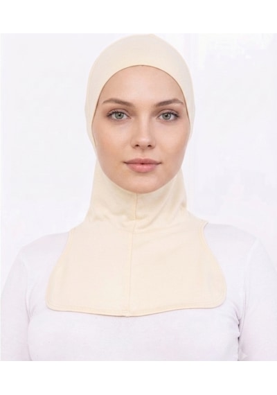 Alivascarf Ninja Bone Boyunluklu Likralı Sporcu Bonesi Kadın Pratik Tesettür Hijab Başörtü Krem Alivascarf Ninja Bone Boyunluklu Likralı Sporcu Bonesi Kadın Pratik Tesettür Hijab Başörtü Krem