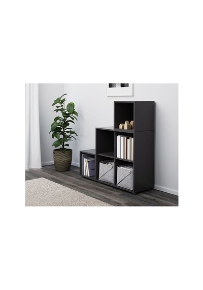 Ikea Pudda Katlanabilir Saklama Kutusu 28 X 28 X 23 Cm Gri