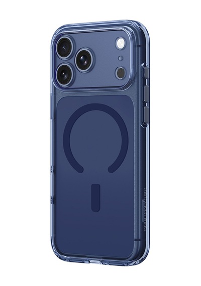 Apple Uyumlu iPhone 17 Pro Kılıf M-safe Kamera Korumalı Amazingthing Minimal Lens Serisi Kapak Mavi Mavi