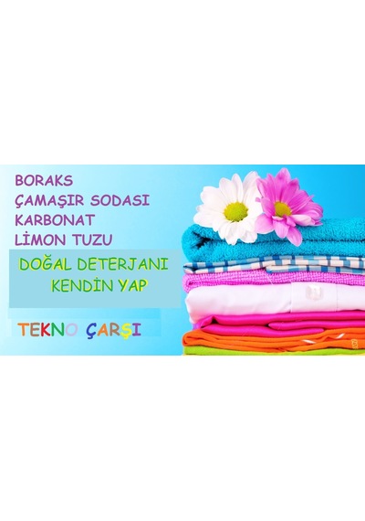 Boraks 25 Kg Evde Doğal Deterjan Yapmak İçin N11.806