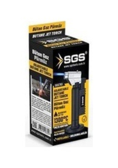 Sgs Jet Torch Pürmüz Çakmak Tipi 1300 C Siyah