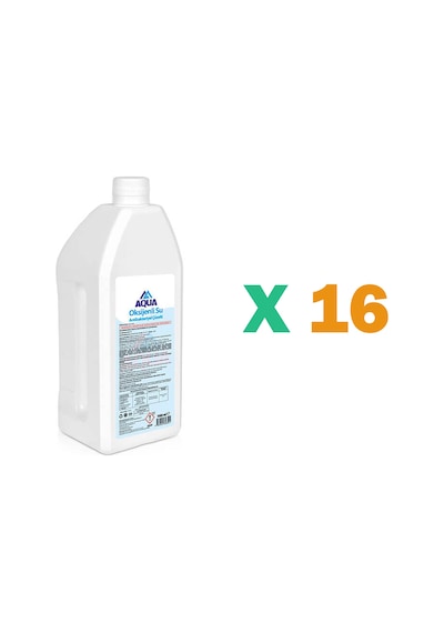 Aqua Oksijenli Su 1 Lt X 16 Çok Renkli