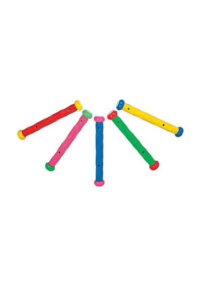 Underwater Play Sticks Su Altında Oyun Çubukları Açık Bej