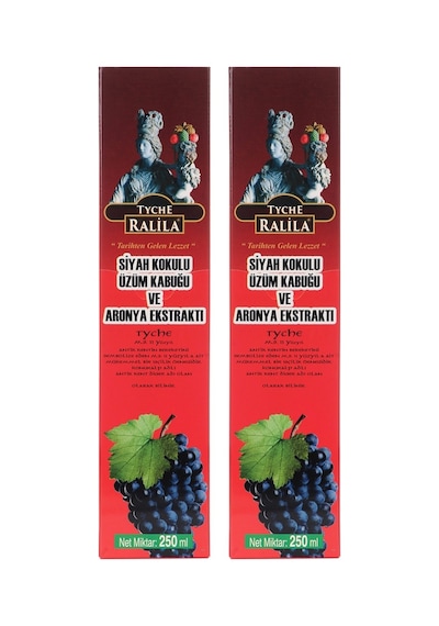 Ralila Siyah Üzüm Kabuğu - Aronya Ekstraktı 250 Ml X 2 Adet