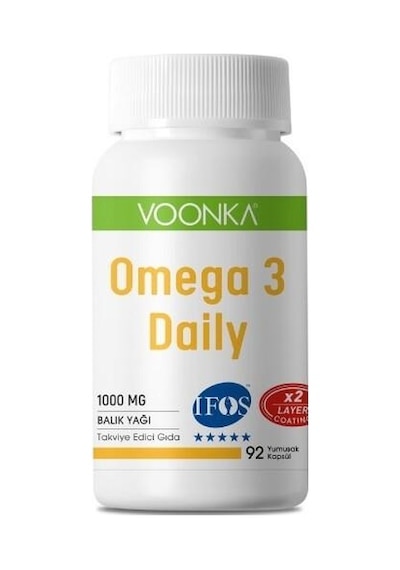 Voonka Omega 3 Daily 1000 Mg 92 Yumuşak Kapsül
