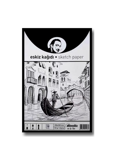 Altınyıldız Eskiz Kağıdı 10 Poşet 25x35 120 Gr Ayrd-248