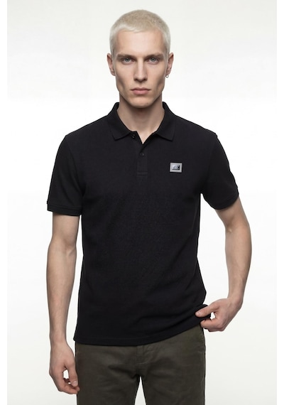 Loft Lf2040891 Erkek Polo Yaka T-shirt Siyah