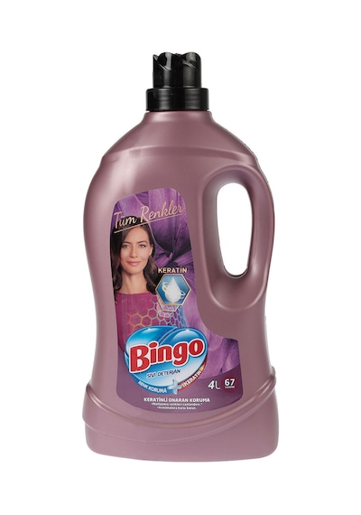 2 Adet Bingo Sıvı Bakım Deterjanı Tüm Renkler 67 Yıkama 4000 Ml Diğer
