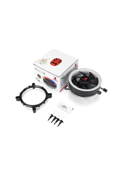 Coolmoon Rgb İşlemci Fanı Amd/Intel Uyumlu Işıklı Cpu Fanı Coolmoon Rgb İşlemci Fanı Amd/Intel Uyumlu Işıklı Cpu Fanı