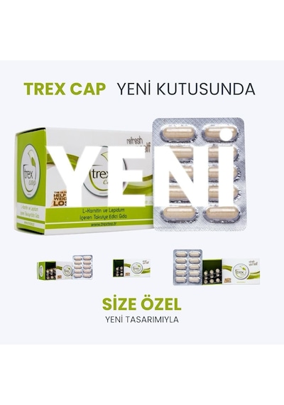 Trex Cap Kapsül 1 Aylık Kullanım