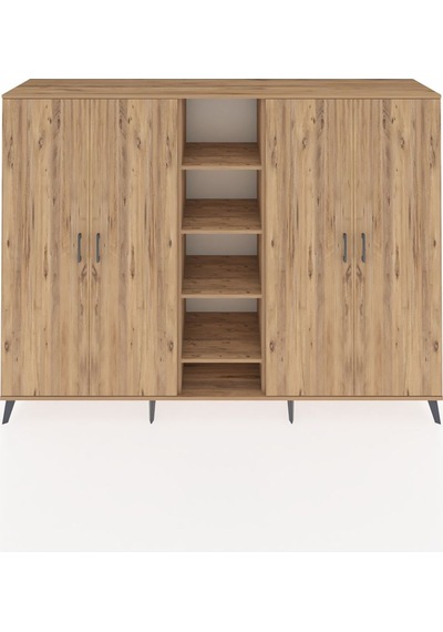 Hyperion Dolap 12 Raflı 4 Kapaklı 220x44x163 Çam-çam Atlas Çam - Atlas Çam Hyperion Dolap 12 Raflı 4 Kapaklı 220x44x163 Çam-çam Atlas Çam - Atlas Çam