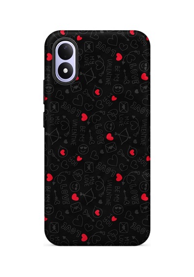 Kılıfland Xiaomi Redmi Note 17 5g Uyumlu Kılıf Boutique Baskılı Resimli Siyah Kalp Ve Ok Pcode -064 Çok Renkli