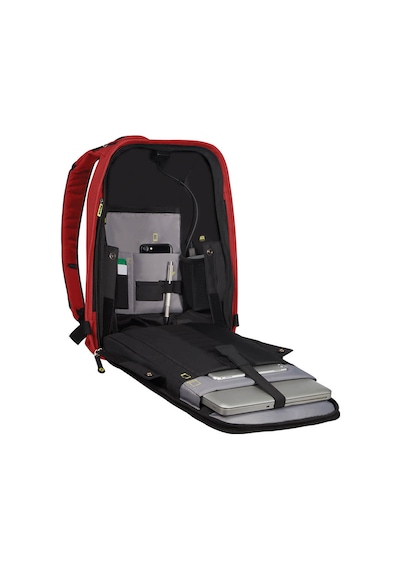 Samsonite KA6-10-001 15.6" Securipak Notebook Sırt Çantası Kırmızı