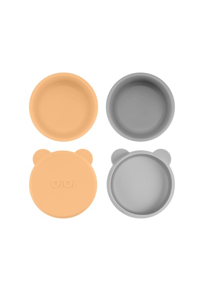 Mini Bites - Dreamy Orange/powder Grey