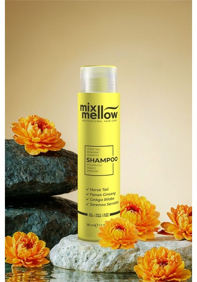 Mixmellow At Kuyruğu İçerikli Onarıcı Şampuan 380 Ml