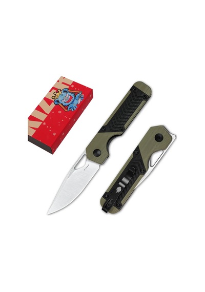 Kizer Mini Militaw Nitro-v G10 Kizerv 3634sa6 Kamp Çakısı Çok Renkli
