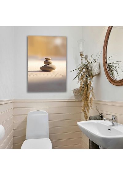Tink Modern Dekoratif Tablo, Cam Görünümlü, Yapışkanlı, Kolay Montaj, Uv Baskılı Tt1012