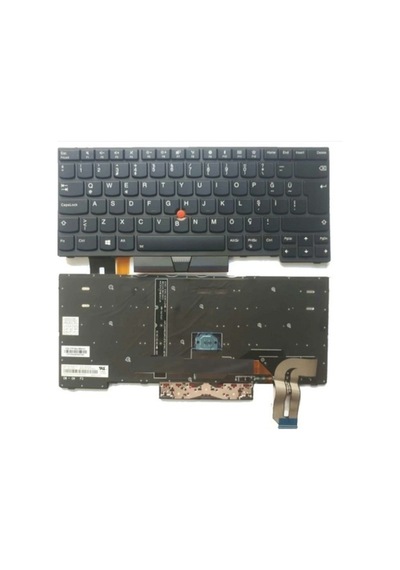 Lenovo Thinkpad E490s Uyumlu Notebook Klavyesi, Laptop Tuş Takımı Siyah Tr