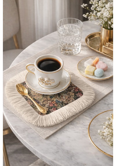 Zarif Vintage Çiçek Saçaklı Kahve Yanı Sunum Peçetesi-bohem Krem Pudra Bardak Altlığı Sunum Mendili Yosunlu Buz Mavisi Zarif Vintage Çiçek Saçaklı Kahve Yanı Sunum Peçetesi-bohem Krem Pudra Bardak Altlığı Sunum Mendili Yosunlu Buz Mavisi