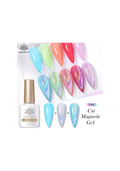 Born Pretty 10ml Omnipotent Laser Holo Cat Magnetic Gel 56383