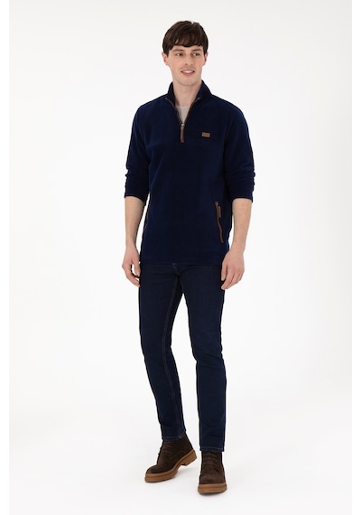 U.s. Polo Assn. Erkek Lacivert Sweatshirt 50290609-vr033 Lacivert
