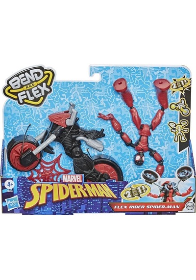 Avengers Bend & Flex Araç  ve  Spider-man