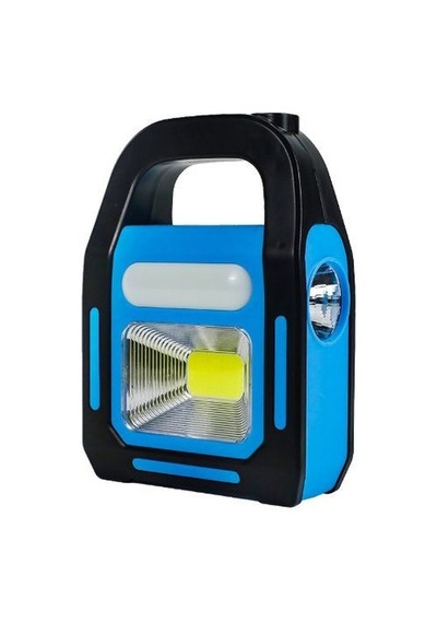 Hb-9707a Usb Çıkışlı Solar Fener Siyah