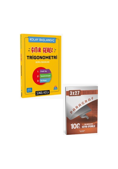 2027 Şenolhoca 2027 Çıtır Çerez Trigonometri+ Anla Kazan Paragraf