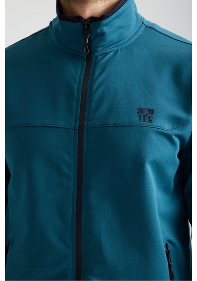 Shooter Sportswear Shooter Erkek Luxe Eşofman Takımı Rahat Kalıp Manşetli Minimal Logo Petrol Mavisi Shooter Sportswear Shooter Erkek Luxe Eşofman Takımı Rahat Kalıp Manşetli Minimal Logo Petrol Mavisi