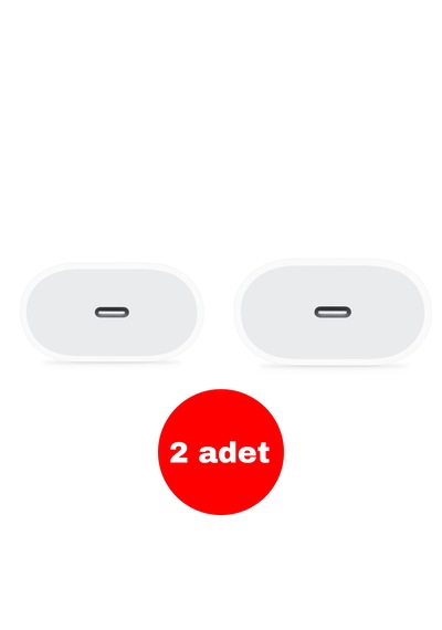 2 Adet İphone Uyumlu 35w Typec Çıkışlı Adaptör Şarj Başlık
