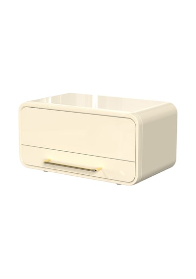 Dolce Çekmeceli Ekmek Kutusu Krem-6396 Bej