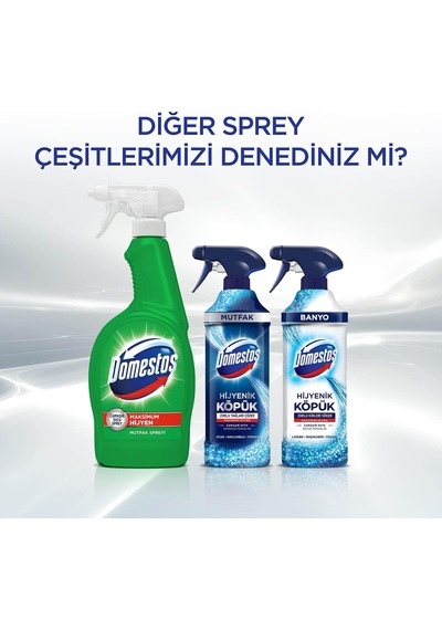 Çok Amaçlı Hijyenik Çamaşır Suyu Katkılı Temizlik Spreyi 750 Ml Diğer