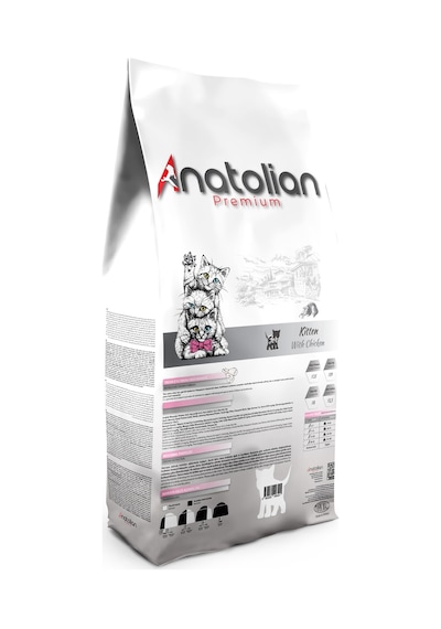 Anatolian Premium Tavuk Etli Yavru Kedi Maması 10 KG