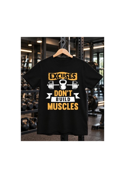 Segungear Excuses Erkek Regular Fit Baskılı Spor Tişört Diğer