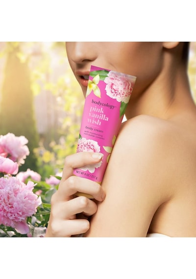 Bodycology Pink Wanilla Wish Vanilya Çiçeksi Kadın Vücut Kremi 227 G
