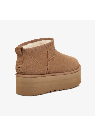Ugg Classic Ultra Mini Platform Düz Kadın Bot 1135092 - Kahverengi