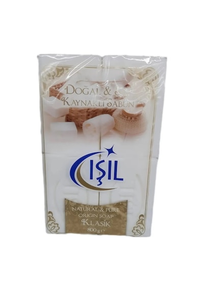 Işıl Doğal Saf Kaynaklı Katı Sabun 4 x 200 G