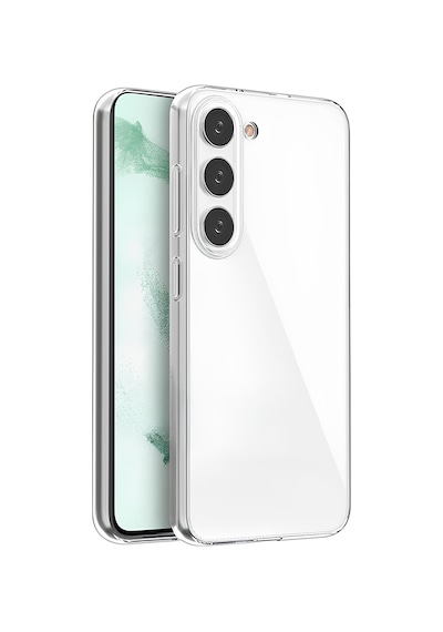 Samsung Galaxy Uyumlu S23 Plus Premium Silikon Kılıf Şeffaf